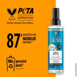 Gliss 6x Aqua Revive Anti-Klit Spray 200 ml