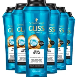Gliss 6x Aqua Revive Shampoo 250 ml