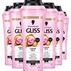 Gliss 6x Shampoo Liquid Silk 250 ml
