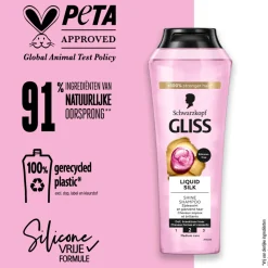 Gliss 6x Shampoo Liquid Silk 250 ml