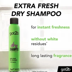 Got2b 6x Droogshampoo Fresh & Fabulous 200 ml