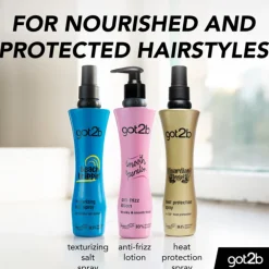 Got2b 6x Hairspray Beach Babe Salt Spray 200 ml