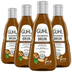 Guhl 4x Shampoo Fascinerend Bruin 250 ml