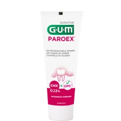 GUM 4x Tandpasta Paroex 75 ml