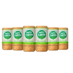Happy Earth 6x 100% Natuurlijke Crystal Deodorant Geurloos 90 gr