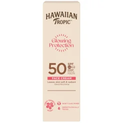 Hawaiian Tropic 6x Zonnebrand Glowing Protection Face Cream SPF 50 50 ml