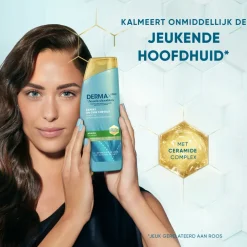 Head & Shoulders 6x Anti-roos Shampoo DERMAxPRO Kalmeert 250 ml