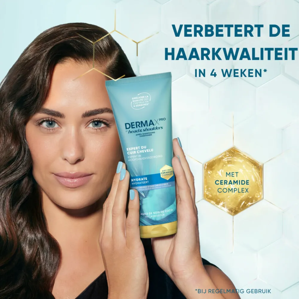 Head & Shoulders 6x Conditioner DERMAxPRO Hydrateert 220 ml