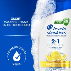 Head & Shoulders 6x 2in1 Citrus Fresh 625 ml