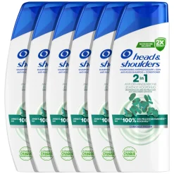 Head & Shoulders 6x 2in1 Jeukende Hoofdhuid 300 ml