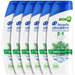 Head & Shoulders 6x 2in1 Menthol Fresh 300 ml