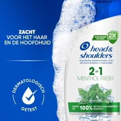 Head & Shoulders 6x 2in1 Menthol Fresh 300 ml
