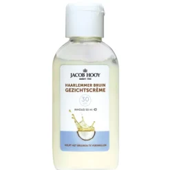 Jacob Hooy 2x Haarlemmerbruin Gezichtscrème SPF 30 50 ml