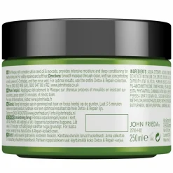 John Frieda 4x Detox & Repair Haarmasker 250 ml