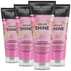 John Frieda 4x Vibrant Shine Colour Conditioner 250 ml