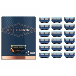 Heren King C. Gillette 6x Scheermesjes 3 stuks