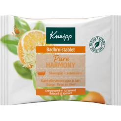 Kneipp 12x Badbruistablet Oranje Lindebloesem 80 gr