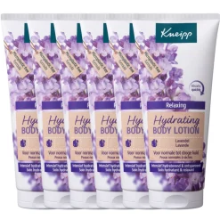Kneipp 6x Bodylotion Lavendel 200 ml