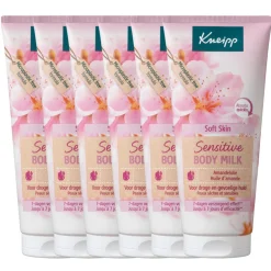 Kneipp 6x Bodymilk Sensitive Amandelbloesem 200 ml