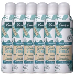 Kneipp 6x Douche Foam Goodbye Stress 200 ml