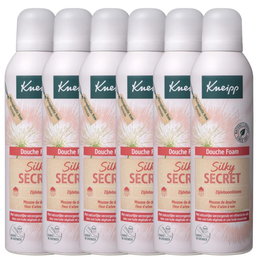 Kneipp 6x Douche Foam Silky Secret 200 ml