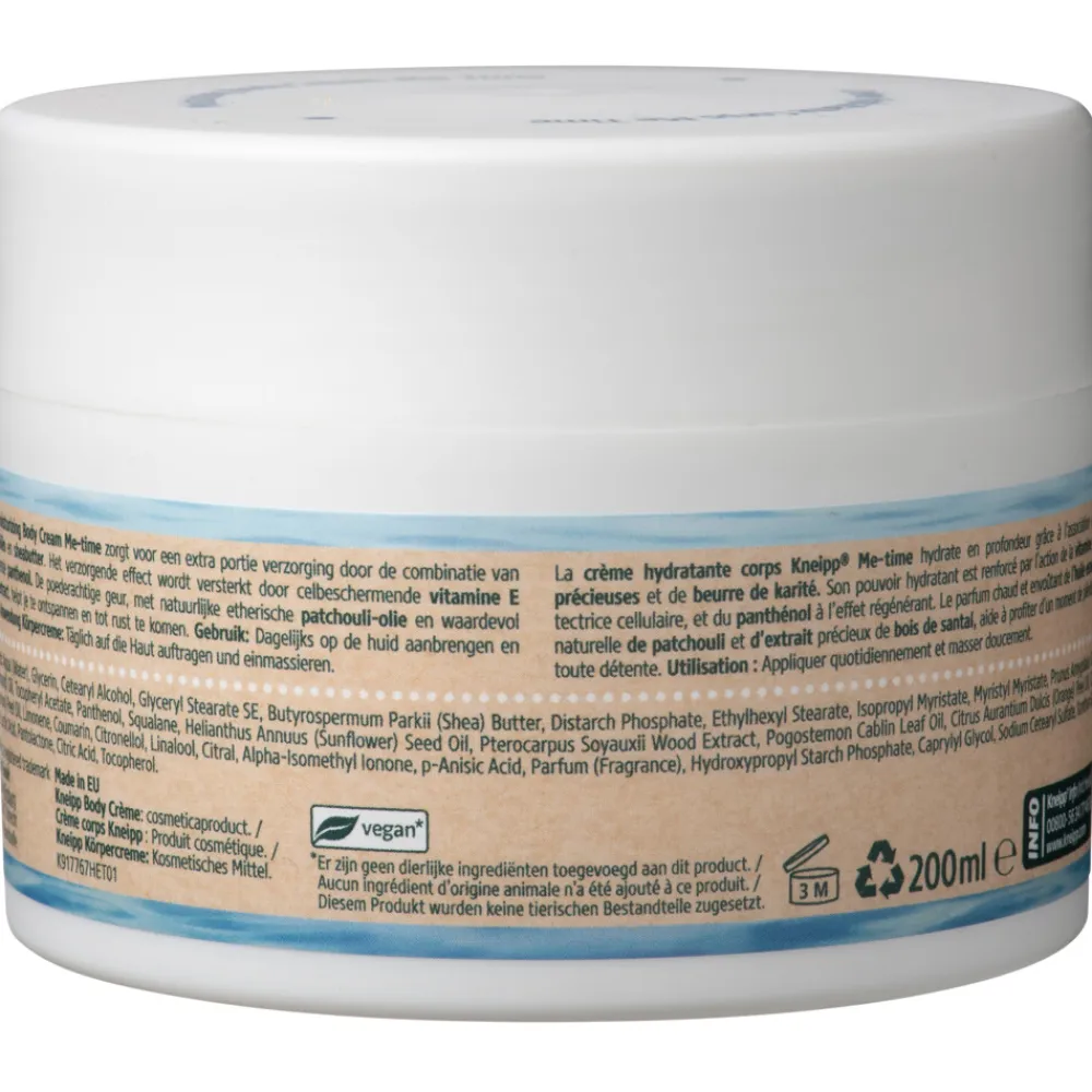 Kneipp 4x Moistorizing Bodycrème Me Time 200 ml