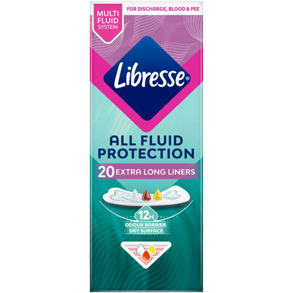 Libresse 10x Inlegkruisjes Extra Protection Extra Long 20 stuks