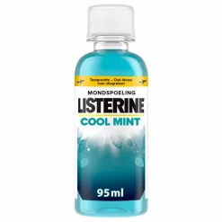 Listerine 3x Mondwater Cool Mint Reisverpakking 95 ml