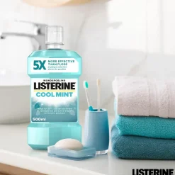 Listerine 3x Mondwater Cool Mint 500 ml