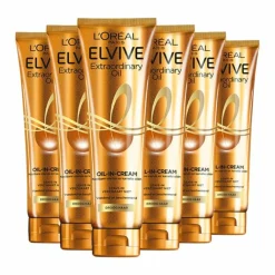 LOréal 6x L'Oréal Elvive Extraordinary Oil Oil-in-cream 150 ml