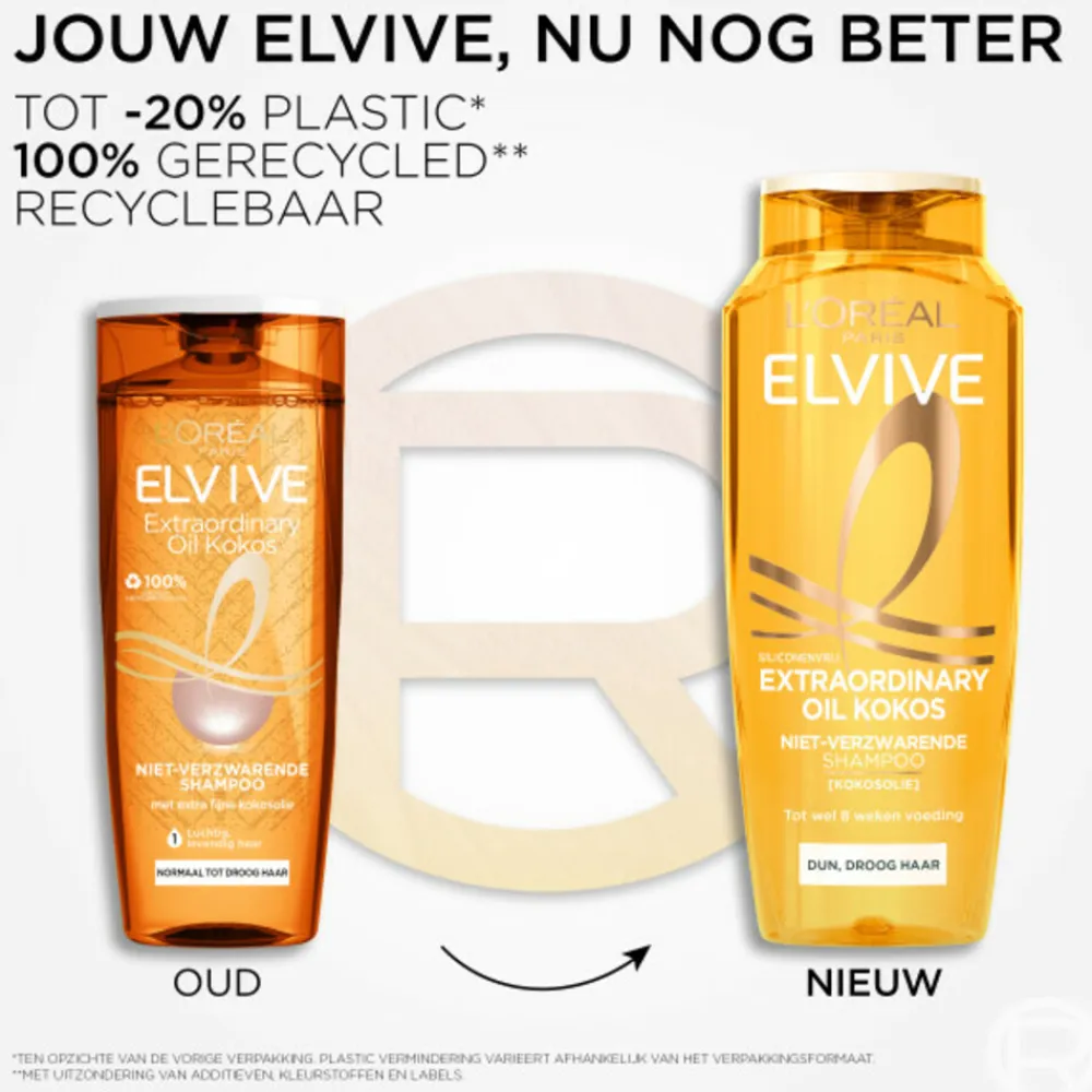 LOréal 6x L'Oréal Elvive Extraordinary Oil Shampoo Kokos 250 ml