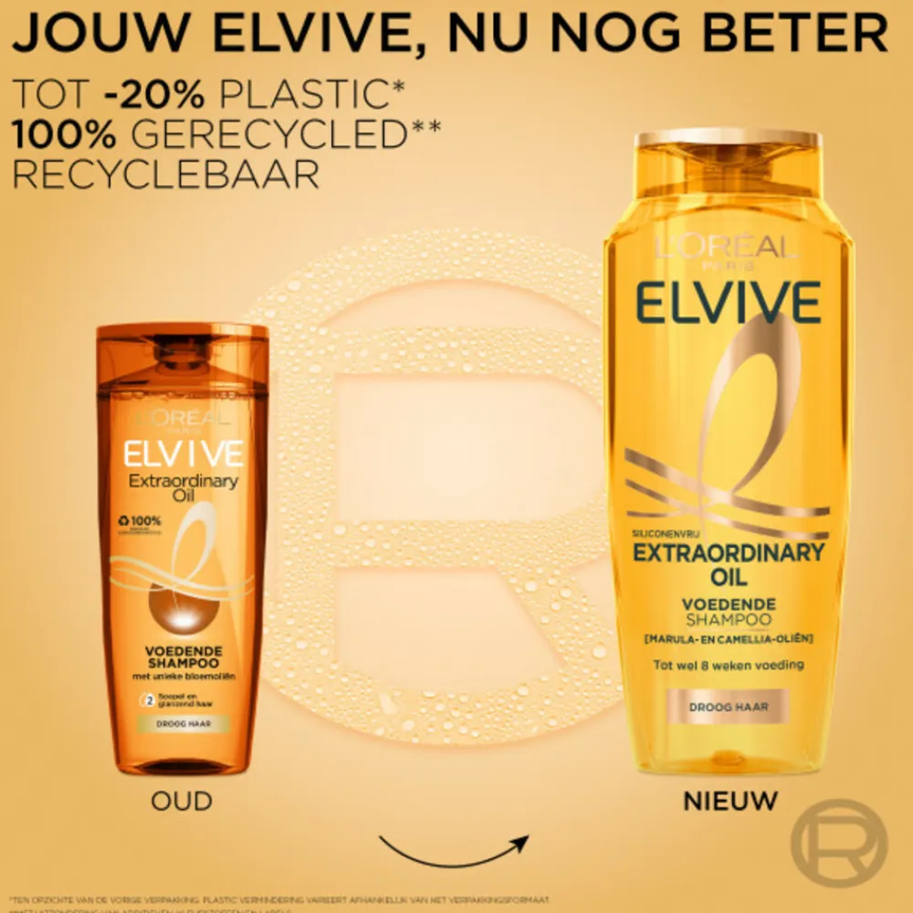 LOréal 6x L'Oréal Elvive Extraordinary Oil Shampoo 250 ml