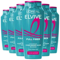 LOréal 6x L'Oréal Elvive Full Fiber Shampoo 250 ml