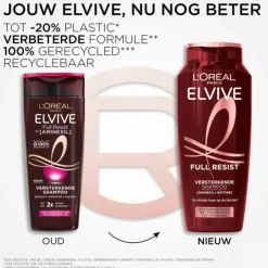 LOréal 6x L'Oréal Elvive Full Resist Shampoo 250 ml