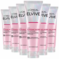 LOréal 6x L'Oréal Elvive Glycolic Gloss Conditioner 150 ml