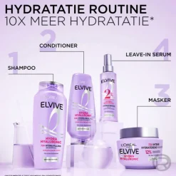 LOréal 6x L'Oréal Elvive Hydra Hyaluronic Shampoo 250 ml