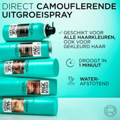 LOréal 6x L'Oréal Magic Retouch Uitgroeispray Lichtblond 75 ml