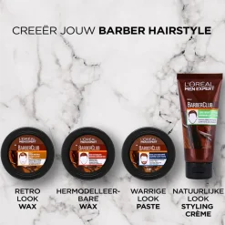 LOréal 6x L'Oréal Men Expert BarberClub Styling Paste 75 ml