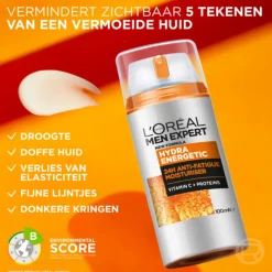 LOréal 6x L'Oréal Men Expert Hydra Energetic Hydraterende Dagcrème 100 ml