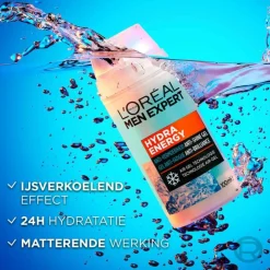 LOréal 6x L'Oréal Men Expert Hydra Energetic Hydraterende Gel Dagcrème 100 ml
