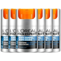 LOréal 6x L'Oréal Men Expert Stop Rimpels Dagcrème 50 ml