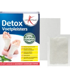 Lucovitaal 2x Detox Voetpleisters 10 stuks