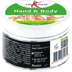 Lucovitaal 2x Hand en Body Crème Echinacea & Aloë Vera 250 ml