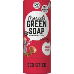 Marcels Green Soap 6x Marcel's Green Soap Deodorant Stick Argan & Oudh 40 gr