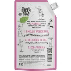 Marcels Green Soap 6x Marcel's Green Soap Handzeep Patchouli & Cranberry Navul Stazak 500 ml