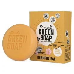 Marcels Green Soap 3x Marcel's Green Soap Shampoobar Vanilla & Cherry Blossom 90 gr