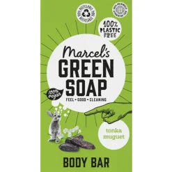 Marcels Green Soap 6x Marcel's Green Soap Showerbar Tonka & Muguet 150 gr