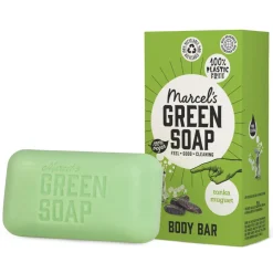 Marcels Green Soap 6x Marcel's Green Soap Showerbar Tonka & Muguet 150 gr