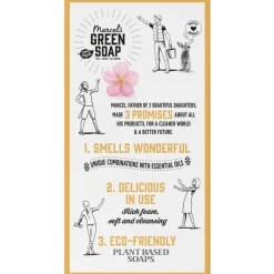 Marcels Green Soap 6x Marcel's Green Soap Showerbar Vanilla & Cherry Blossom 150 gr