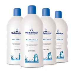 Melkmeisje 4x Bad en Douche Crème Karnemelk 2000 ml